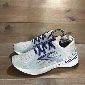 Brooks Levitate GTS 5 Womens size 8 shoes White Mesh Running sneakers